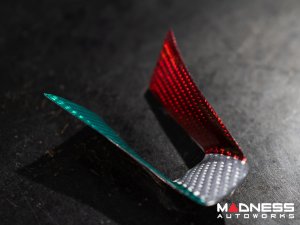 Alfa Romeo Stelvio Steering Wheel Trim - Carbon Fiber - Lower Trim Piece - Pre '20 - Italian Theme - Feroce Carbon Alfa Romeo Stelvio Steering Wheel Trim - Carbon Fiber - Lower Trim Piece - Pre '20 - Italian Theme - Feroce Carbon